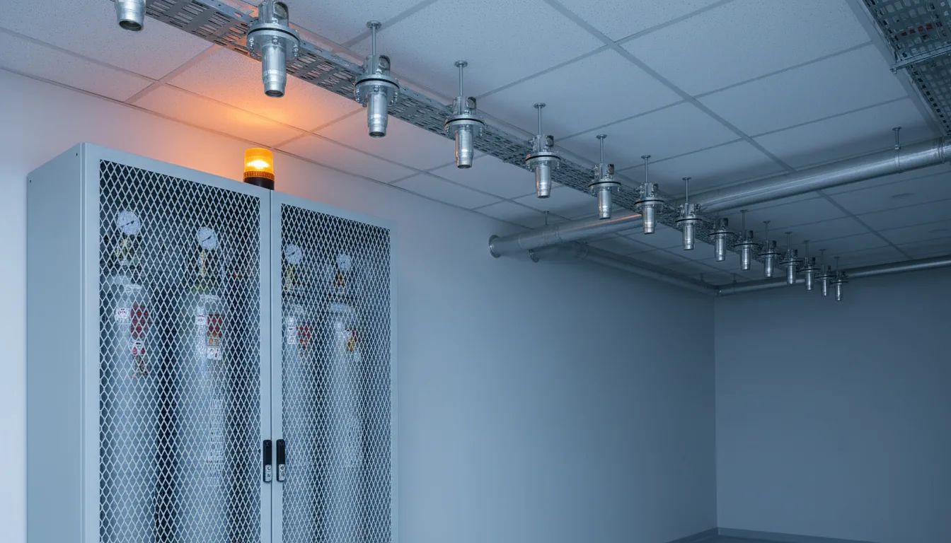Системы газового пожаротушения